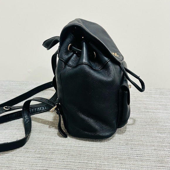 billie backpack in pebble leather Mini Bordeaux Crocodile 3.5 * Made in Italy Coach 29008 Billie in Pebble